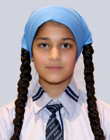 Manroop Kaur class-6th position -1st